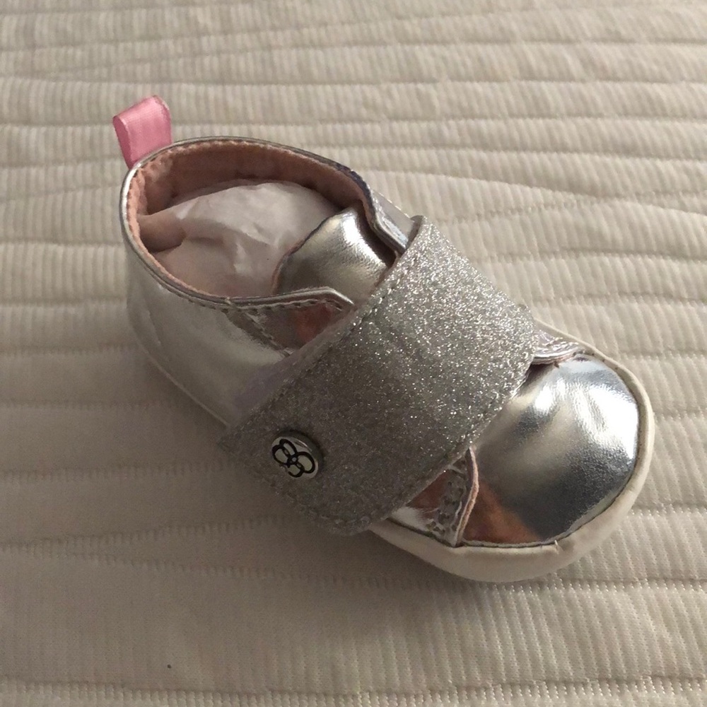 Jessica Simpson silver shoes